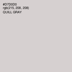 #D7D0D0 - Quill Gray Color Image